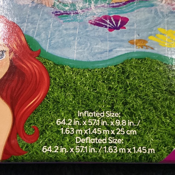 DISNEY Princess Ariel Splash Pad  summer fun water NEW - Picture 2 of 4